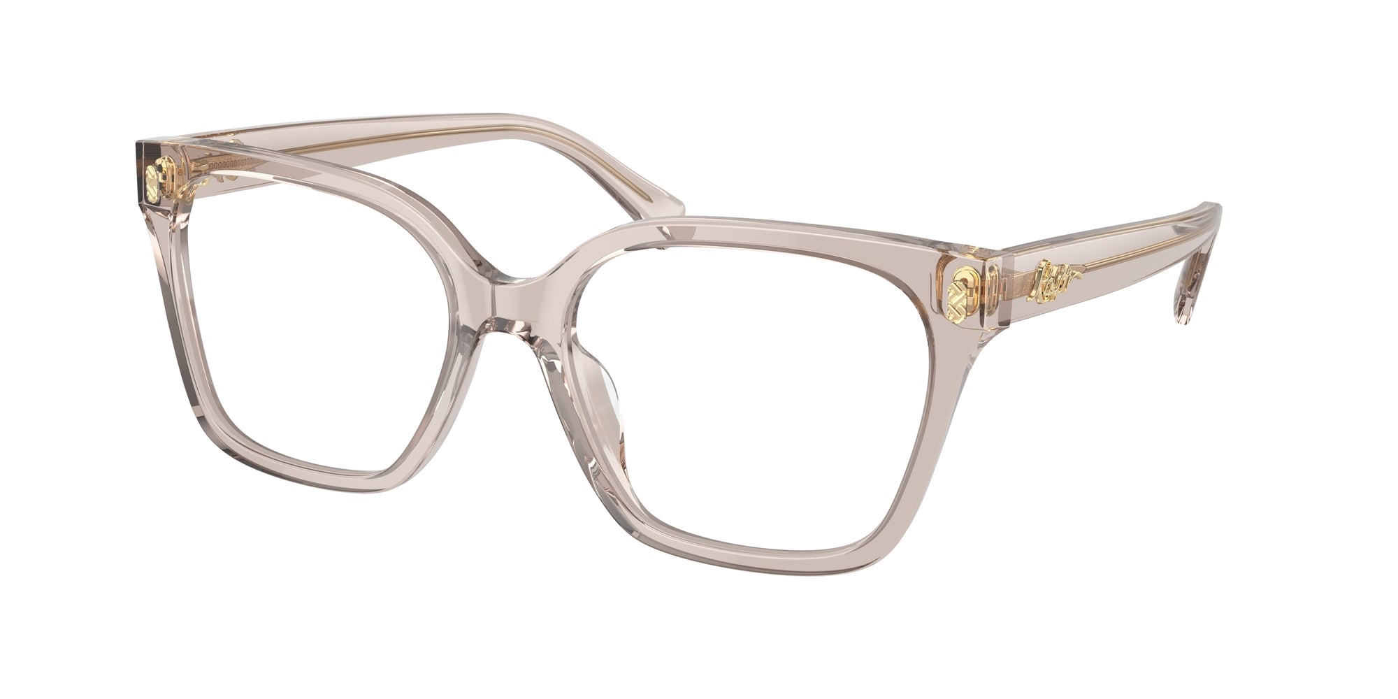 8056597905428 - Damen RA7158U  6117 Rahmen von BRILLEN Acetat Beige Transparent Quadratisch Normal