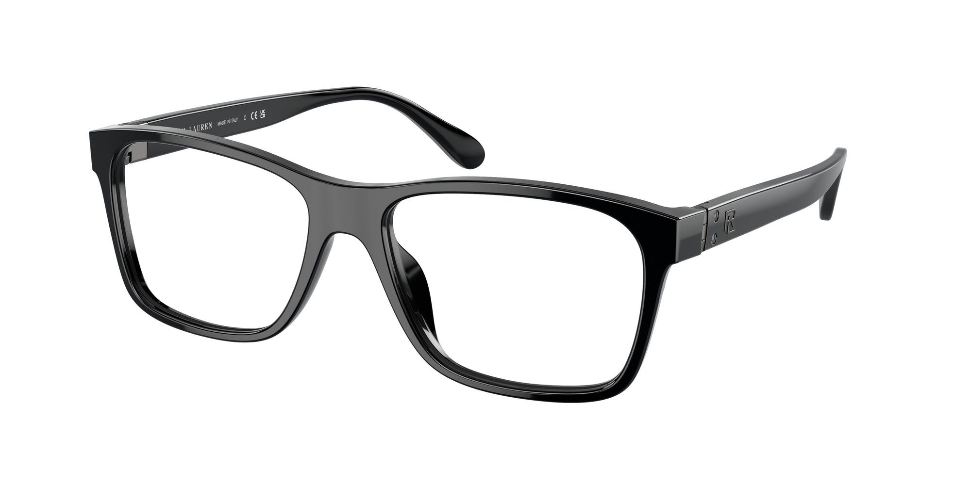 8056597910453 - Herren RL6240U  5001 Rahmen von BRILLEN Acetat Schwarz Transparent Quadratisch Normal