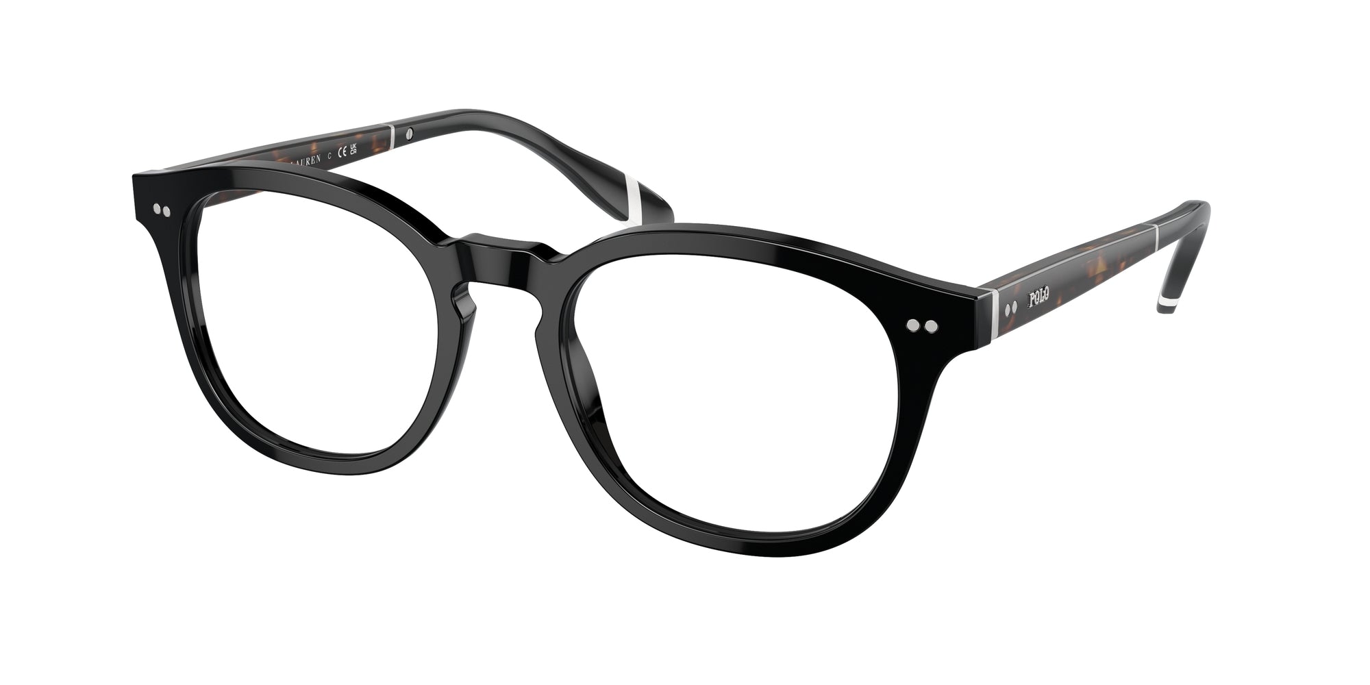 8056597912952 - Herren PH2267  5001 Rahmen von BRILLEN Acetat Schwarz Transparent Quadratisch Normal