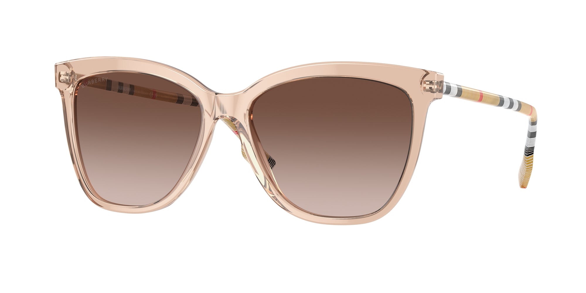 8056597913737 - Damen BE4308 Clare 400613 Gläser SONNENBRILLEN Acetat Rosa Braun Quadratisch Normal Schattiert