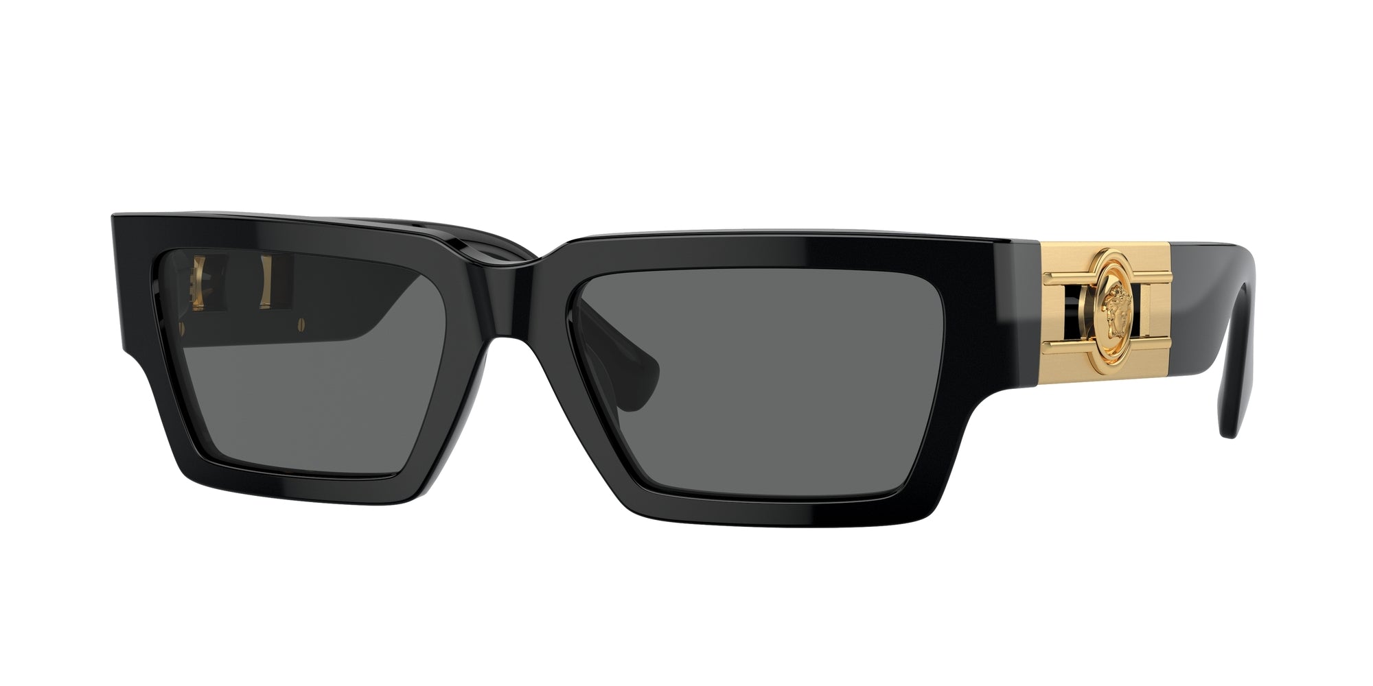 8056597922265 - Unisex VE4459  GB1 87 Gläser SONNENBRILLEN Acetat Schwarz Grau Geometrisch Normal