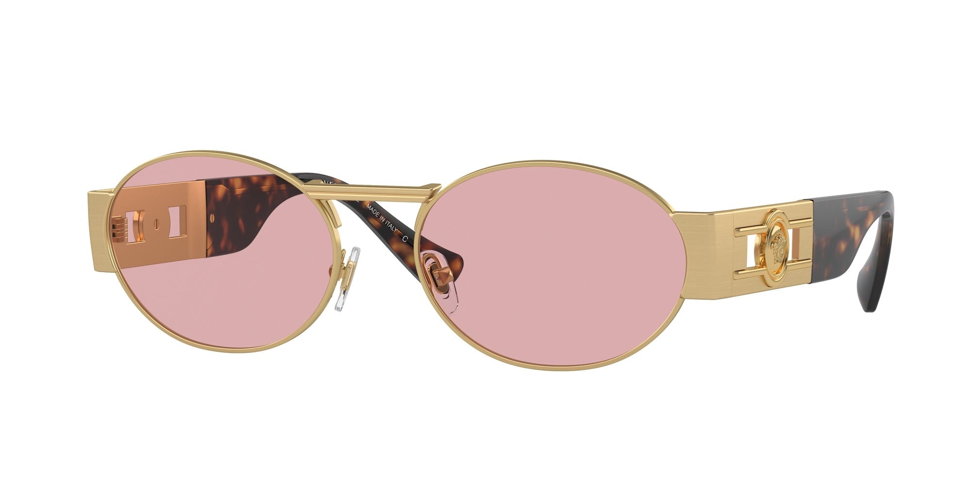 8056597922364 - Unisex VE2264 100284 Gläser SONNENBRILLEN Metall Undurchsichtiges Gold Helles Lila Kreisel Normal 8056597922364 - Unisex VE2264 100284 Gläser SONNENBRILLEN Metall Undurchsichtiges Gold Helles Lila Kreisel Normal