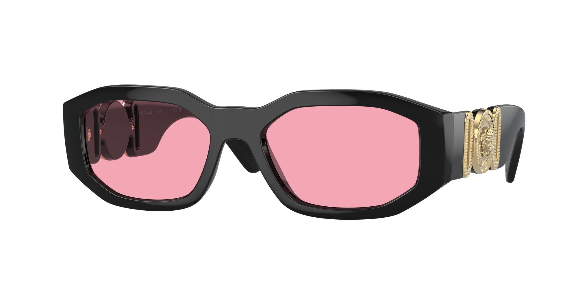 8056597922937 - Unisex VE4361  GB1 84 Gläser SONNENBRILLEN Acetat Schwarz Rose Geometrisch Normal