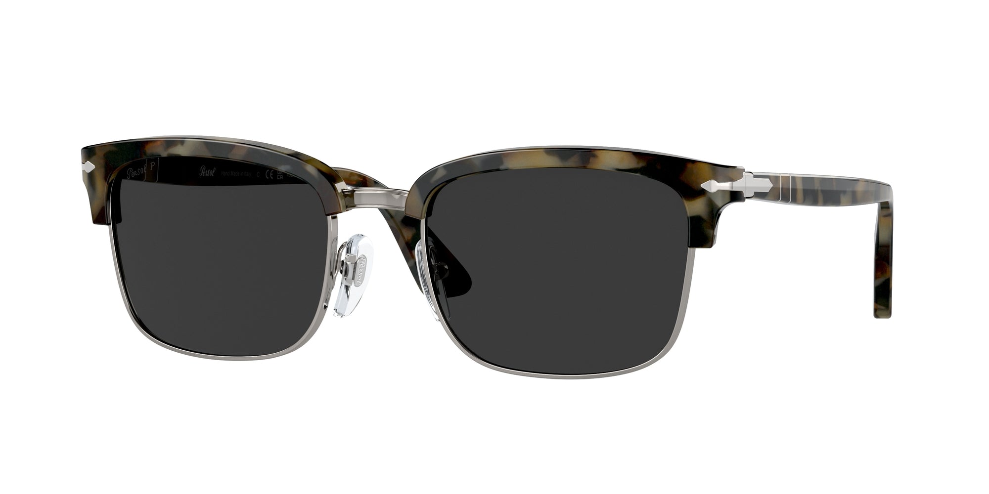 8056597923521 - Unisex PO3327S  107148 Gläser SONNENBRILLEN Acetat Schildkröte Grau Quadratisch Polarisiert