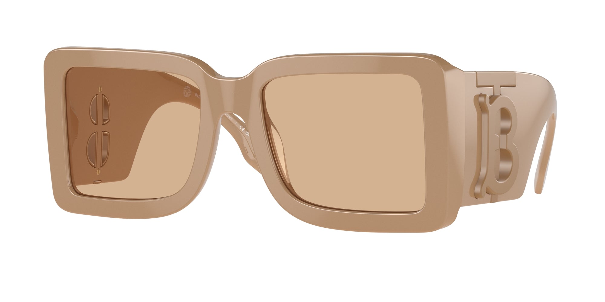 8056597924016 - Damen BE4406U  399073 Gläser SONNENBRILLEN Acetat Beige Braun Quadratisch Normal