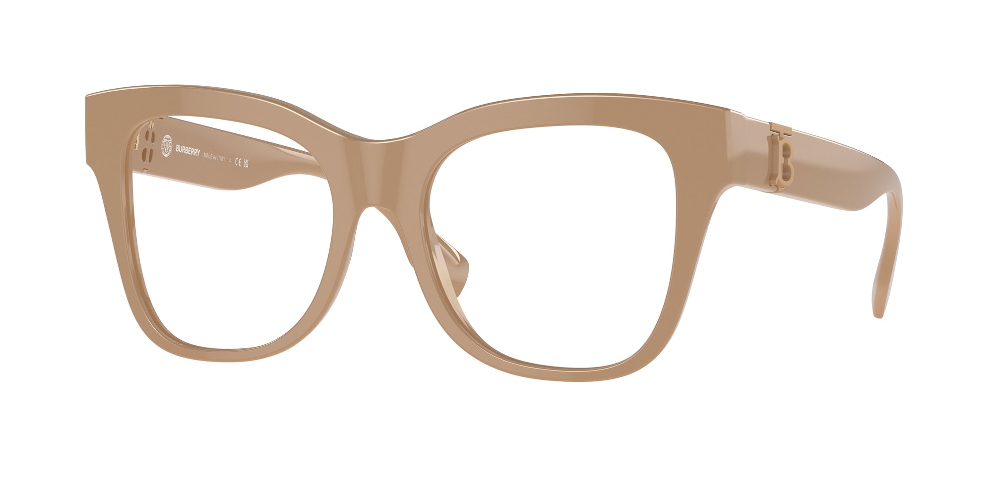 8056597924573 - Damen BE2388  3990 Rahmen von BRILLEN Acetat Beige Transparent Quadratisch Normal