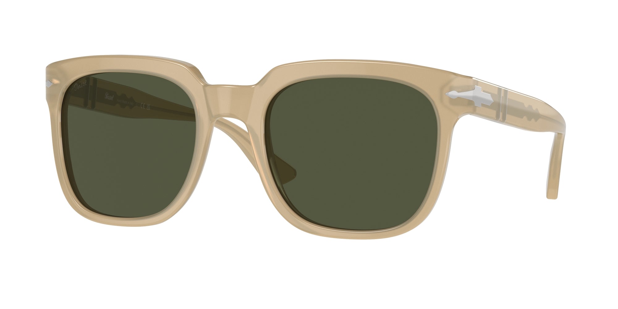 8056597924986 - Unisex PO3323S  116931 Gläser SONNENBRILLEN Acetat Braun Grün Quadratisch Normal