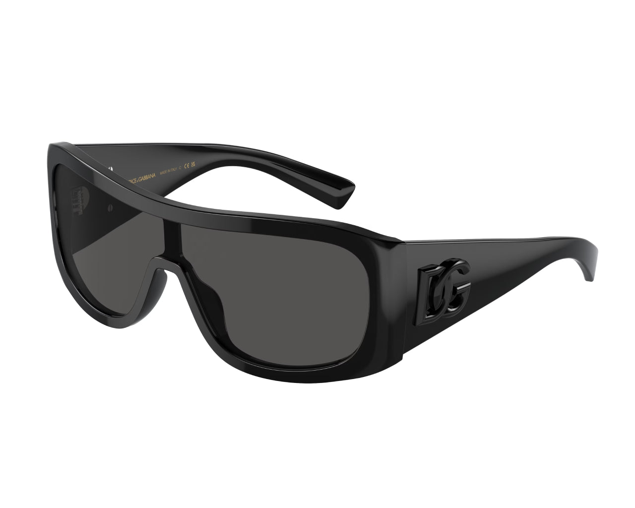 8056597926508 - Herren DG4454  501 87 Gläser SONNENBRILLEN Acetat Schwarz Grau Quadratisch Normal