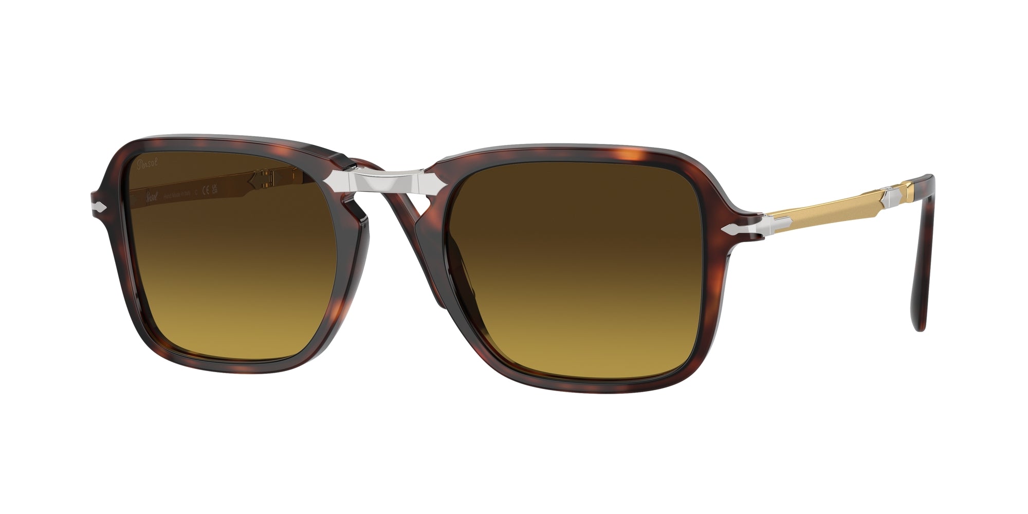 8056597926751 - Unisex PO3330S  24 85 Gläser SONNENBRILLEN Acetat Schildkröte Braun Quadratisch Normal Schattiert