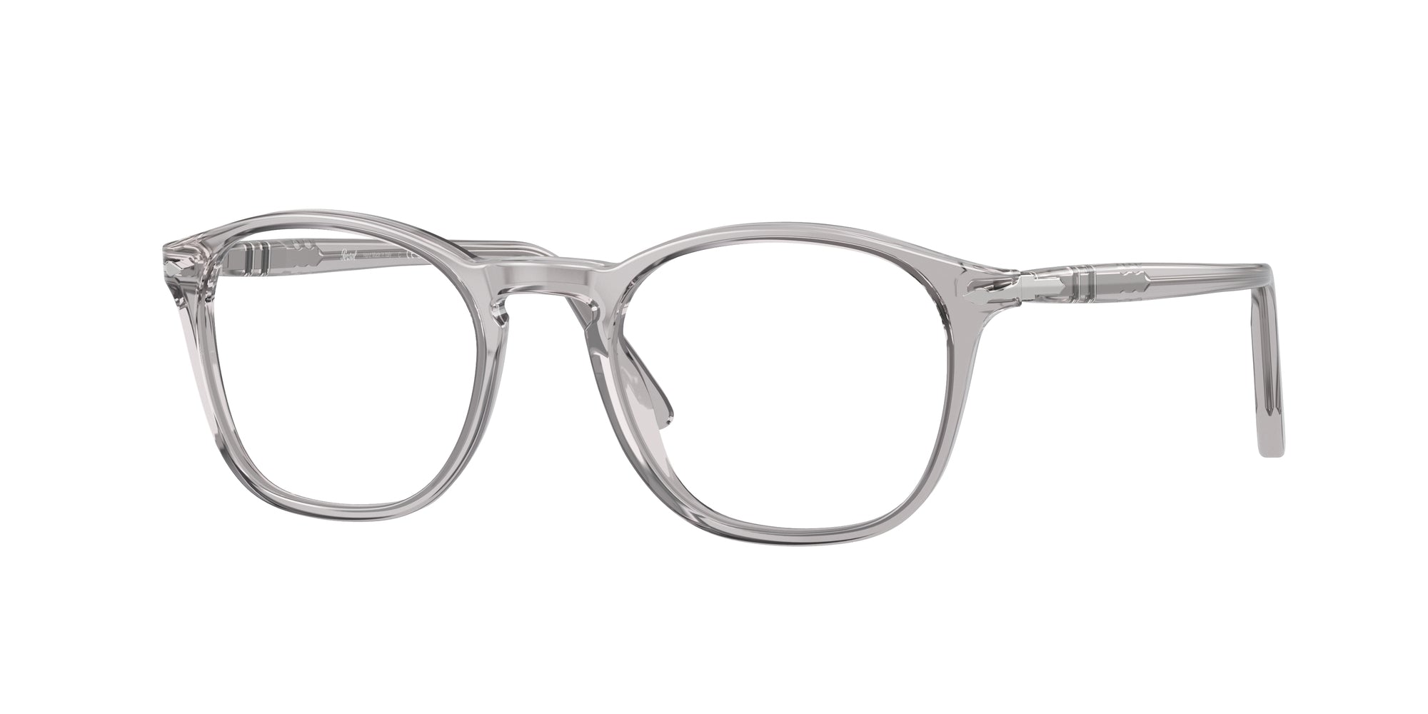 8056597934701 - Herren PO3007V  309 Rahmen von BRILLEN Acetat Grau Transparent Quadratisch Normal