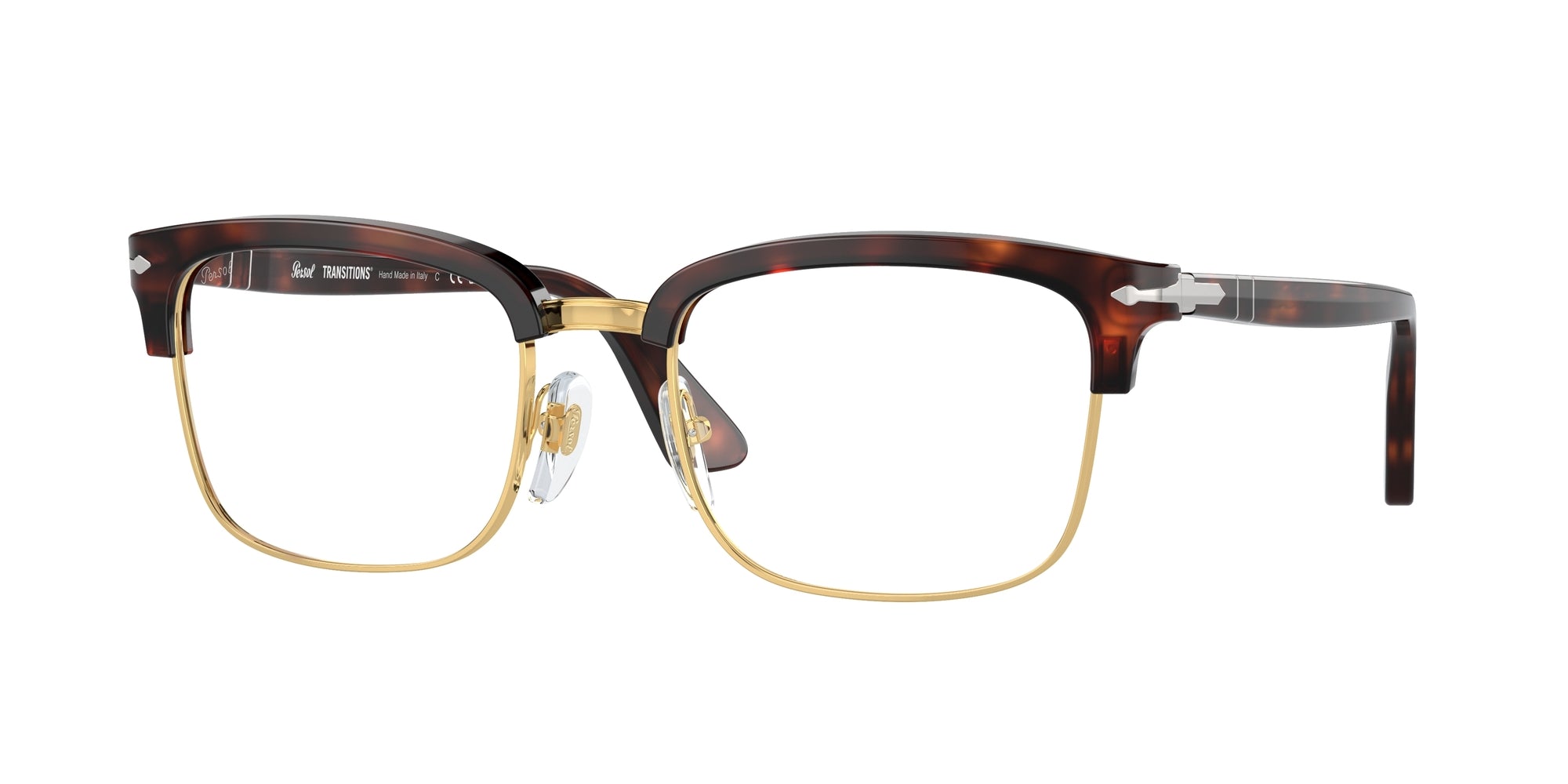 8056597934916 - Unisex PO3327S  24 GJ Gläser SONNENBRILLEN Acetat Havanna Transparent Hocken Übergänge Photochromatisch