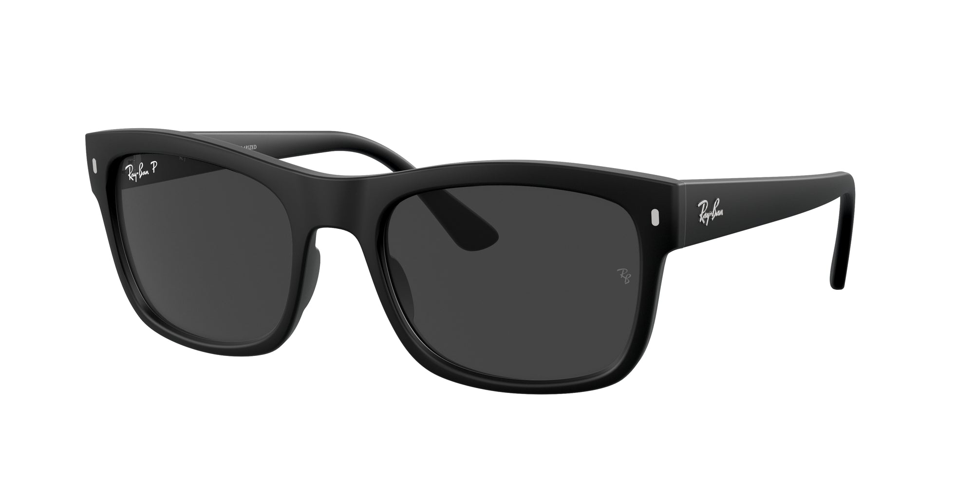 8056597939164 - Unisex RB4428  601S48 Gläser SONNENBRILLEN Acetat Schwarz Schwarz Quadratisch Polarisiert