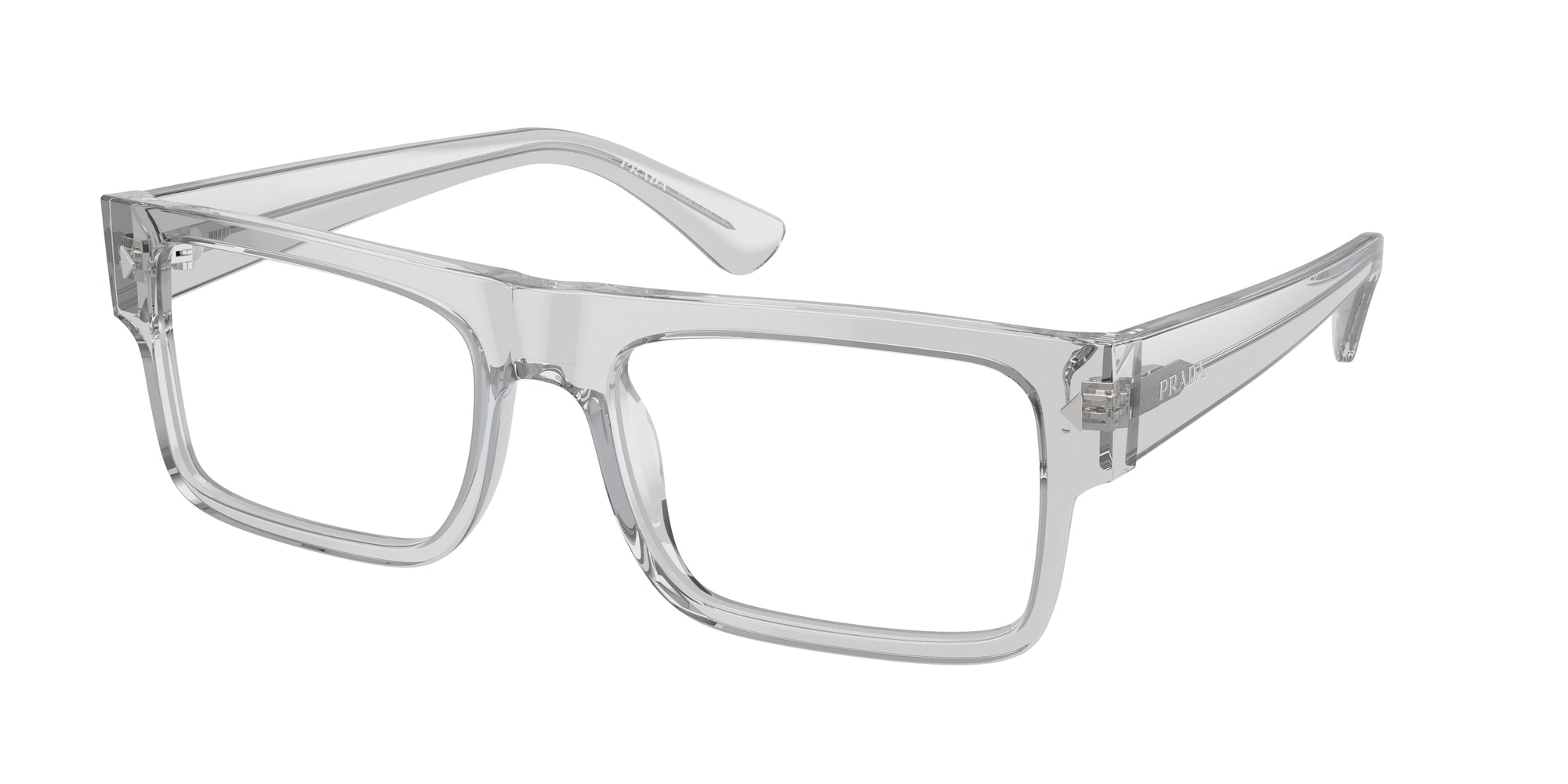 8056597968669 - Herren PR A01V  17P1O1 Rahmen von BRILLEN Acetat Grau Transparent Quadratisch Normal