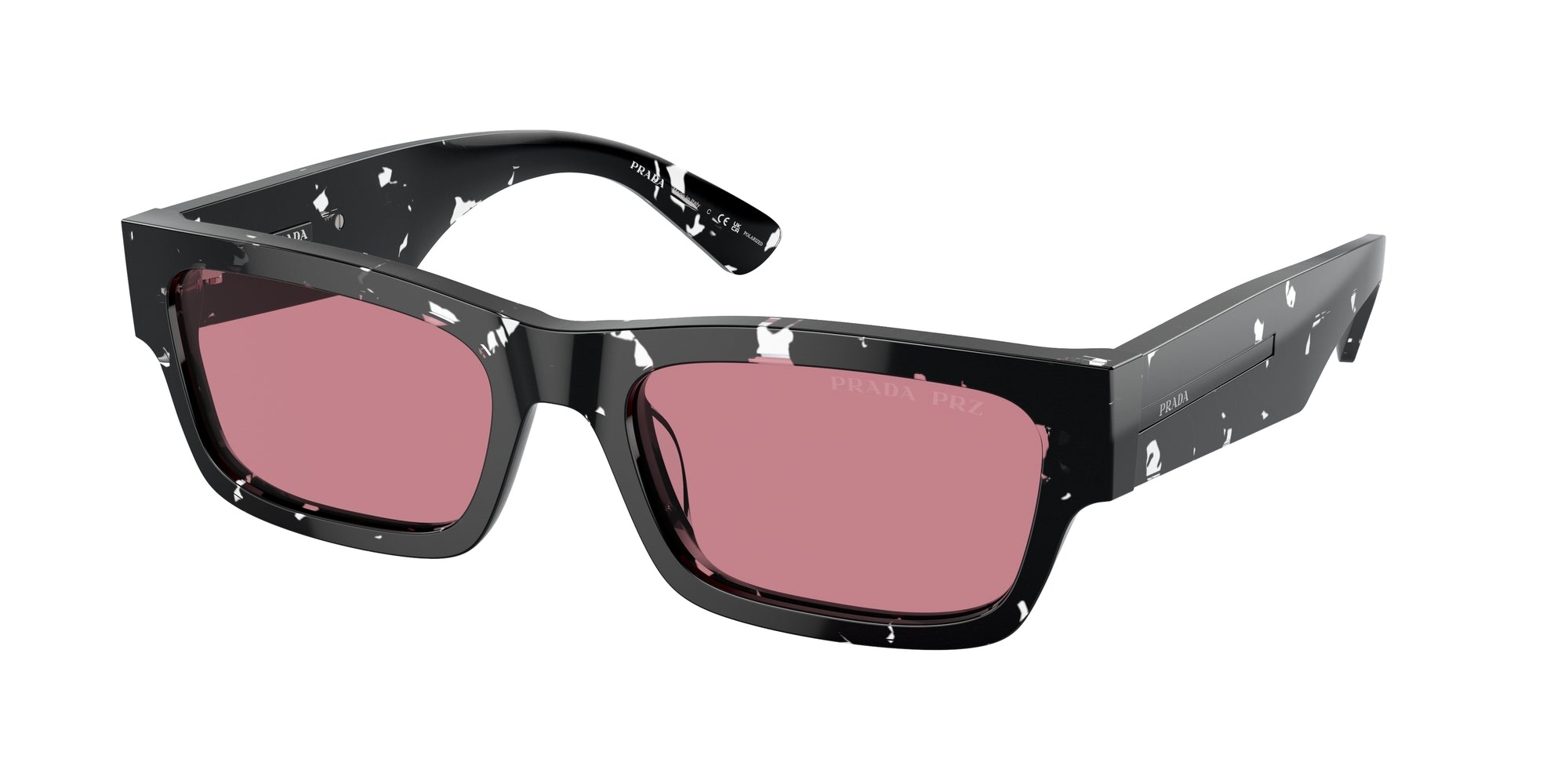 8056597970679 - Mann PR A03S  15O70C Gläser SONNENBRILLEN Acetat Havanna Nero Rot Hocken Polarisiert