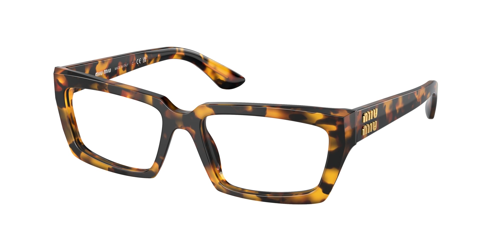 8056597980401 - Damen MU 04XV  VAU1O1 Rahmen von BRILLEN Acetat Schildkröte Transparent Quadratisch Normal