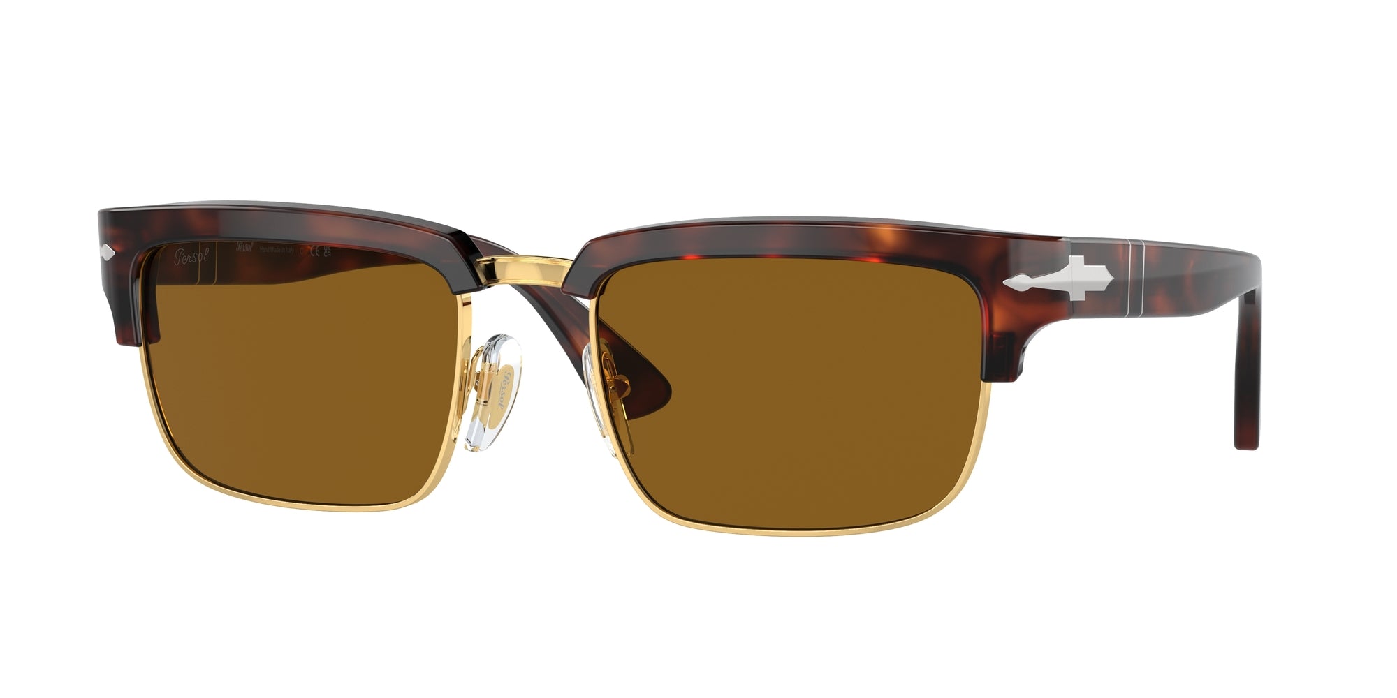 8056597983754 - Unisex PO3354S  24 33 Gläser SONNENBRILLEN Acetat Schildkröte Braun Quadratisch Normal