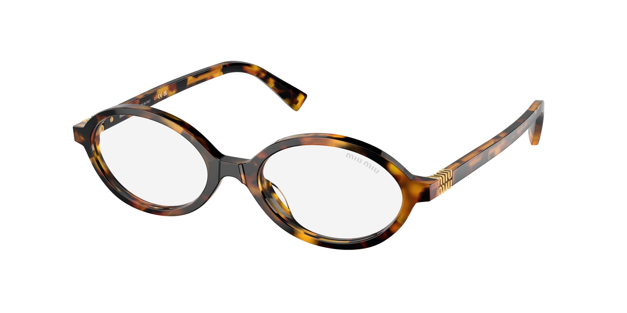 8056597989282 - Frau MU 04ZS  VAU08N Gläser SONNENBRILLEN Acetat Havanna Transparent Kreisel Blaues Antilicht