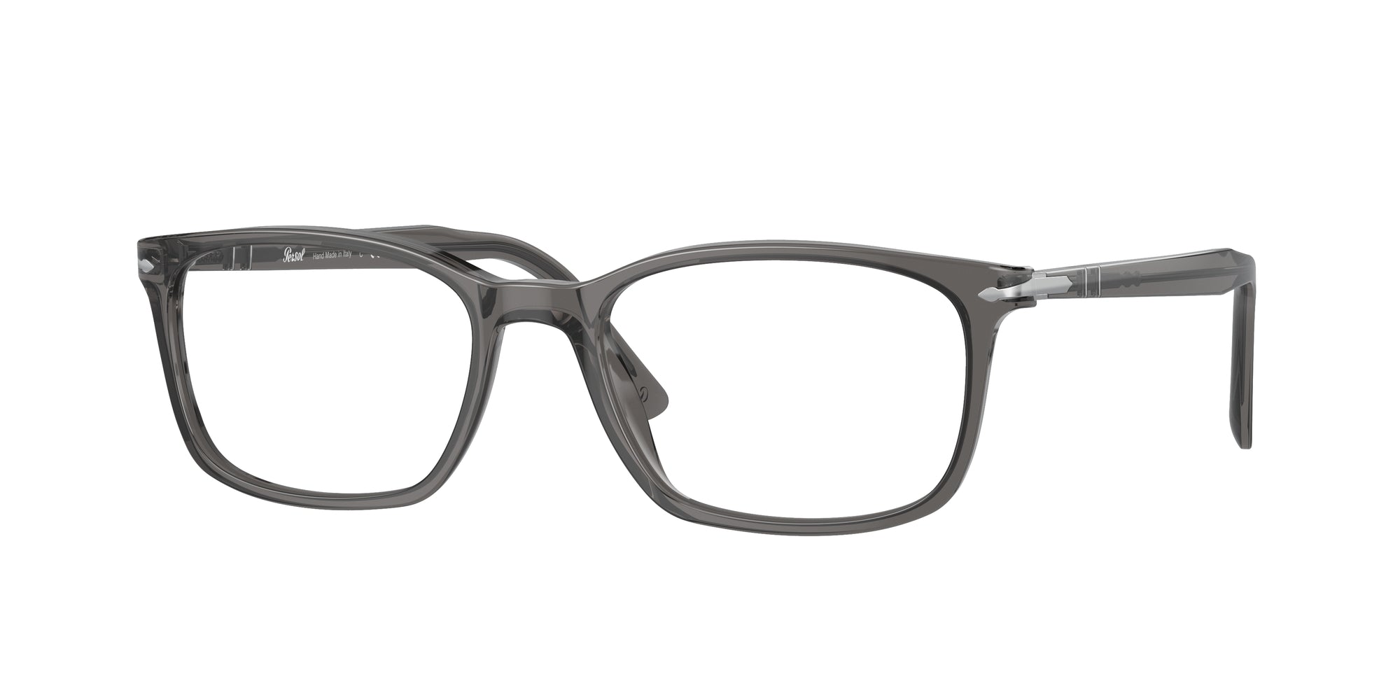 8056597995627 - Herren PO3189V  1196 Rahmen von BRILLEN Acetat Grau Transparent Quadratisch Normal