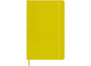 8056598853049 - Moleskine Notizbuch - Color Large A5 Liniert Stoffeinband Strohgelb Gebunden