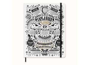 8056598855159 - Moleskine   Moleskine Unplanned Planner - Lorenzo Petrantoni Wochen-Notizkalender XL Fester Einband