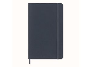 8056598859430 - Moleskine Vegea Capri Notizbuch Large A5 liniert weicher Einband schwarz Petroleum in Box