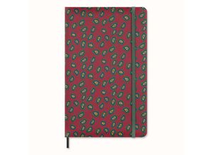 8056598859553 - Moleskine Silk Notizbuch large A5 liniert Fester Hard Cover Einband Bordeaux mit Geschenkbox