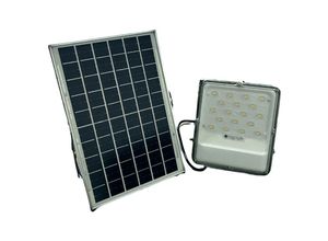 8056600002236 - Solar-LED-Scheinwerfer mit monokristallinem Panel 1200 lm Autonomie 10 15 Stunden 4000 k