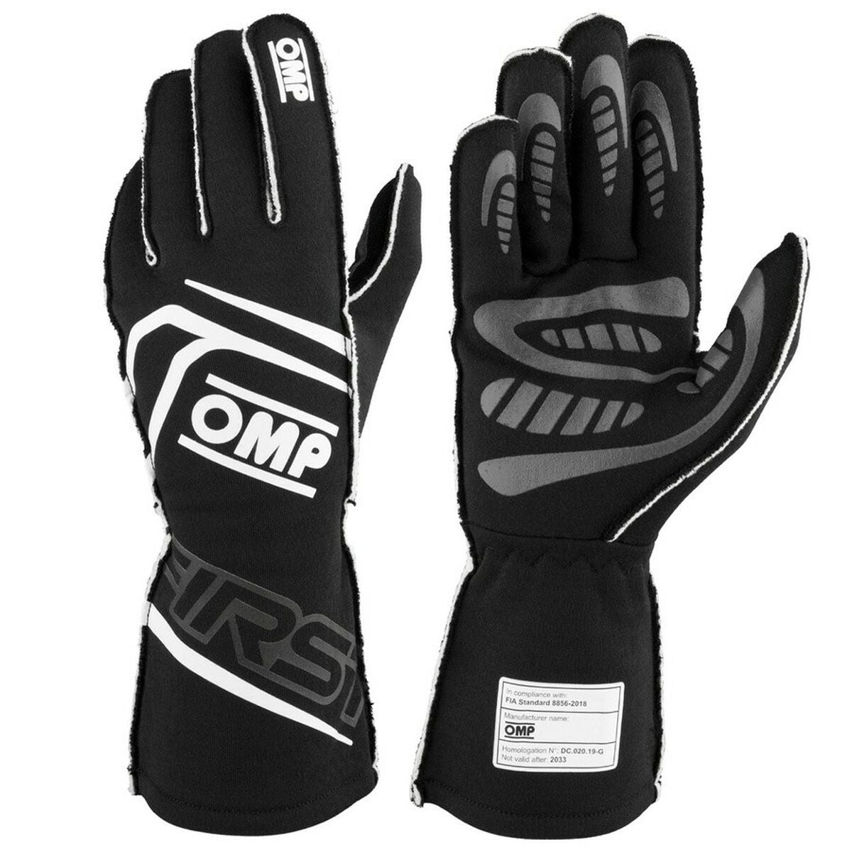 8056690418030 - Handschuhe FIRST Schwarz S FIA 8856-2018