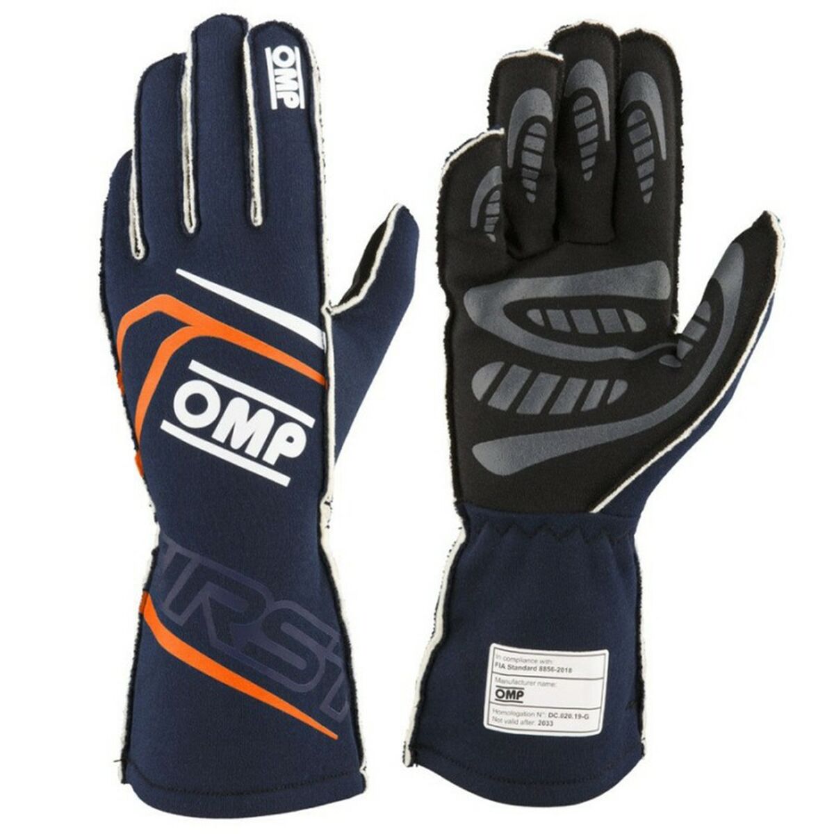 8056690435716 - Karting Handschuhe OMPIB0-0776-A01-249-XL XL Schwarz