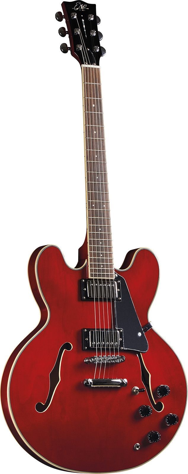 8056734499032 - EKO - GEE FUSION-RED Hollowbody E-Gitarre 8056734499032 - EKO - GEE FUSION-RED Hollowbody E-Gitarre
