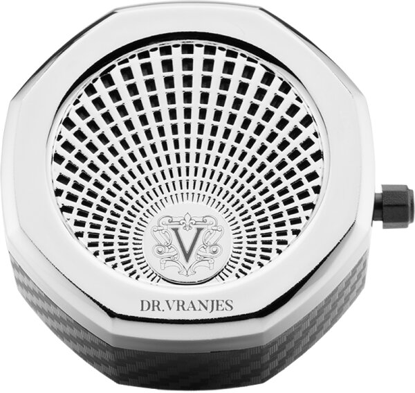 8056860396649 - DR VRANJES Carparfum Dispenser Chrome