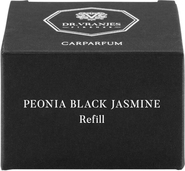 8056860398285 - DR VRANJES Peonia Black Jasmine Carparfum Refill