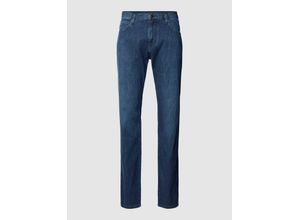 8056861968166 - Regular Fit Jeans mit Label-Applikation