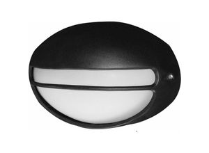 8056897941553 - Chiaro Di Luna - Aluminium Oval Black Demeter Deckenleuchte für den externen Gebrauch 32x20xH12 cm