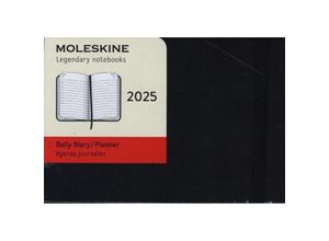 8056999270131 - Moleskine 12 Monate Tageskalender 2025 Large Schwarz