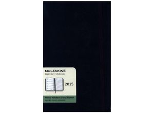 8056999270261 - Moleskine 12 Monate Wochen Notizkalender 2025 Large A5 Gebunden