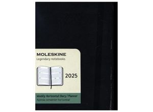 8056999270476 - Moleskine 12 Monate Wochenkalender 2025 Pocket Schwarz