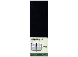 8056999270520 - Moleskine 12 Monate Wochenkalender 2025 Large Schwarz