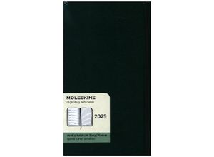 8056999270711 - Moleskine 12 Monate Wochen Notizkalender 2025 Large A5 Gebunden