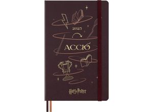 8056999272166 - Moleskine Harry Potter Accio 12 Monate Tageskalender 2025 L A5 Gebunden