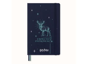 8056999272180 - Moleskine Harry Potter Patronum Notizbuch L A5 Gebunden