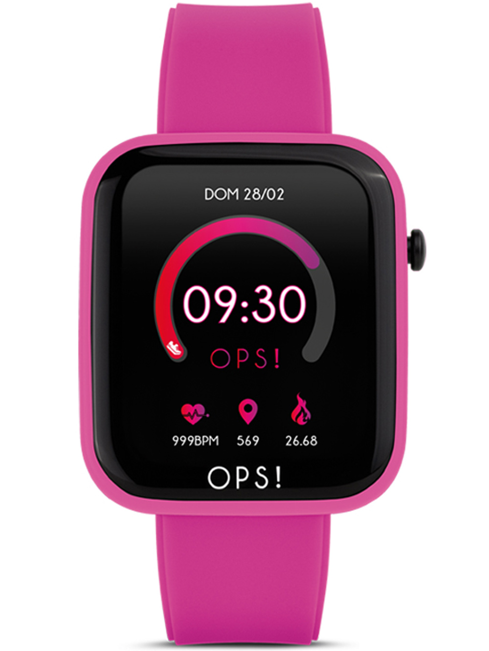 8056999585327 - OPS!SMART OPSSW-04 Active Smartwatch Unisex Uhr 38mm