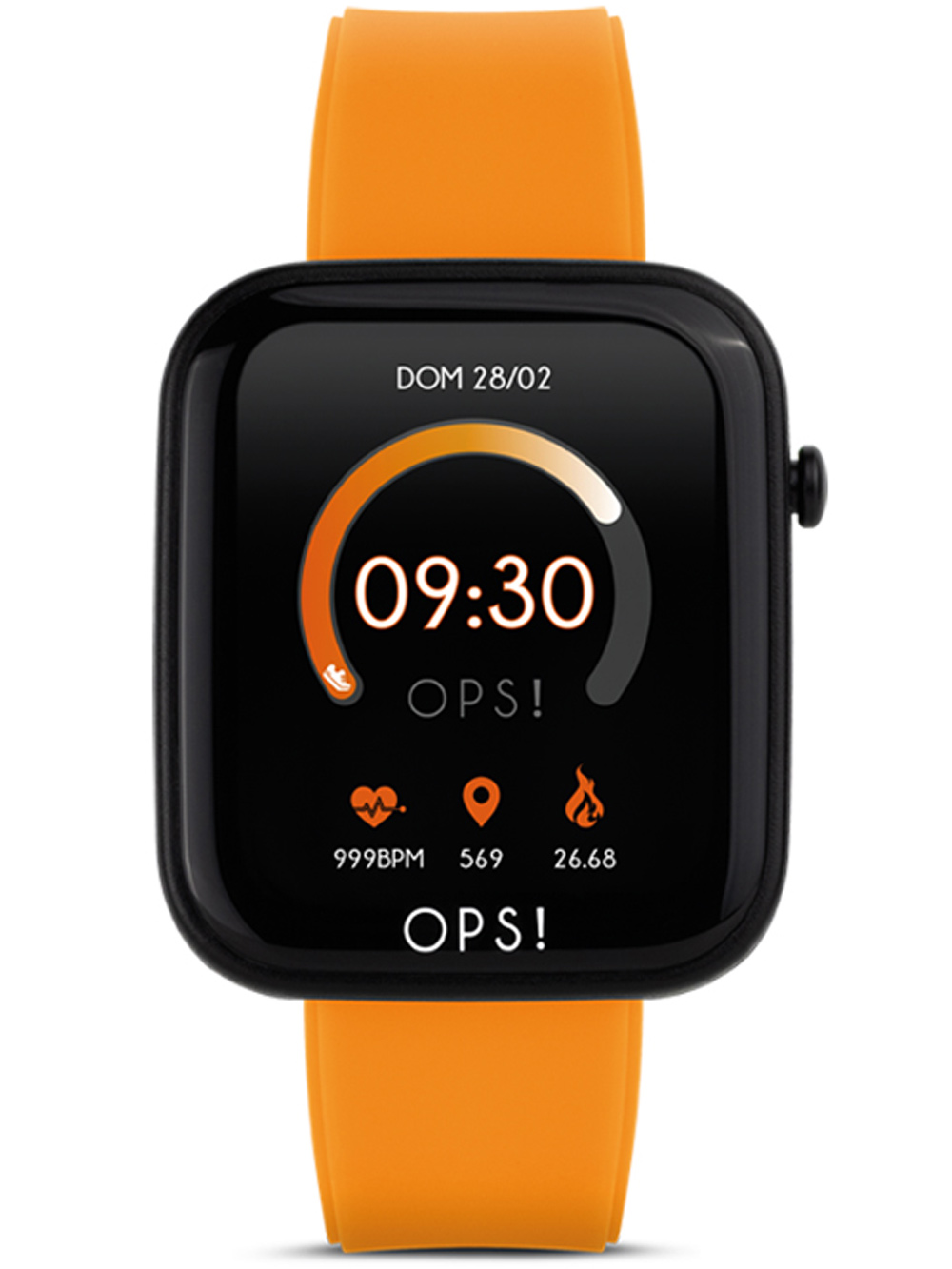 8056999585365 - OPS!SMART OPSSW-08 Active Smartwatch Unisex Uhr 38mm