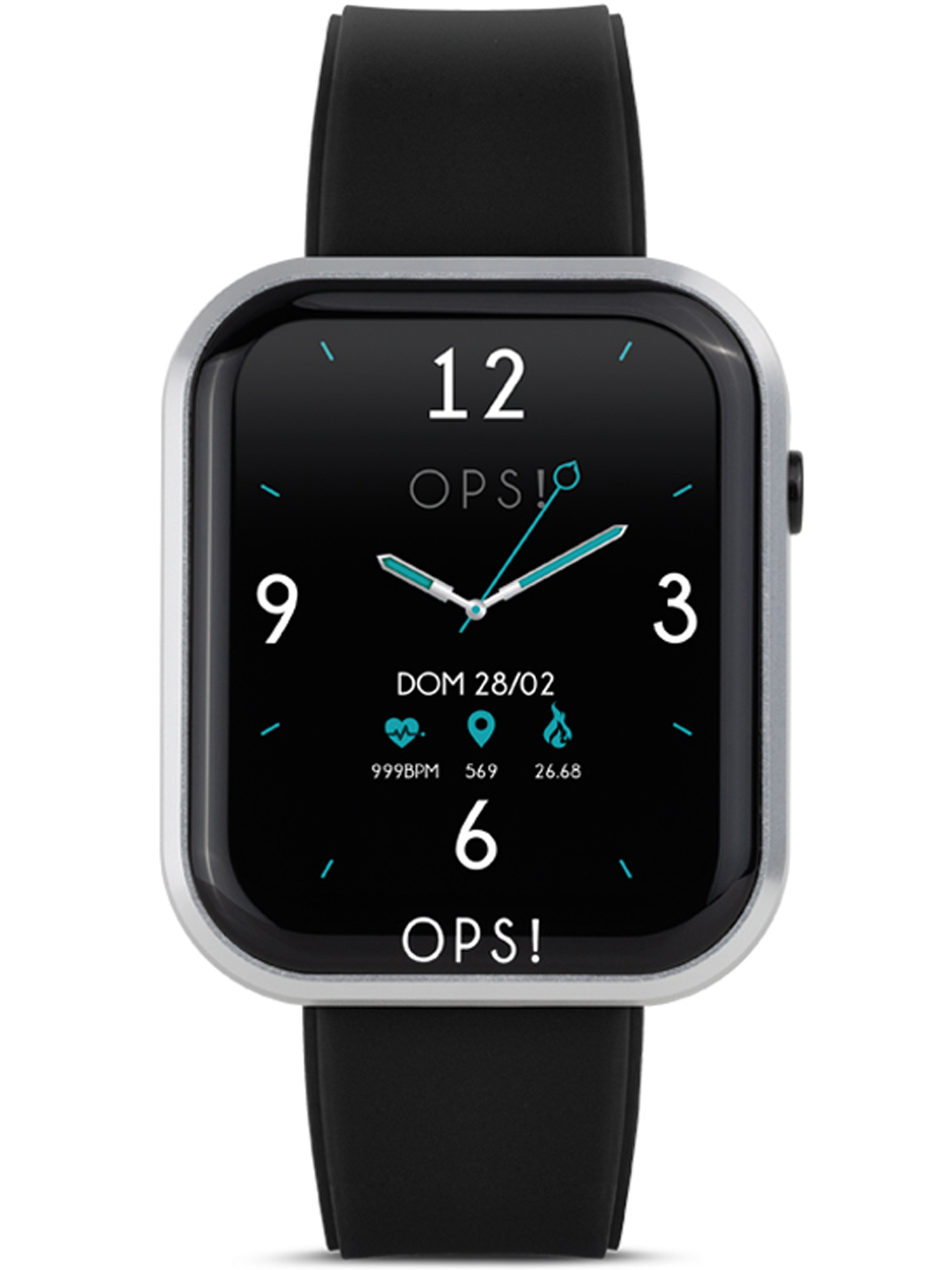 8056999585389 - OPS!SMART OPSSW-10 Call Smartwatch Unisex Uhr 38mm