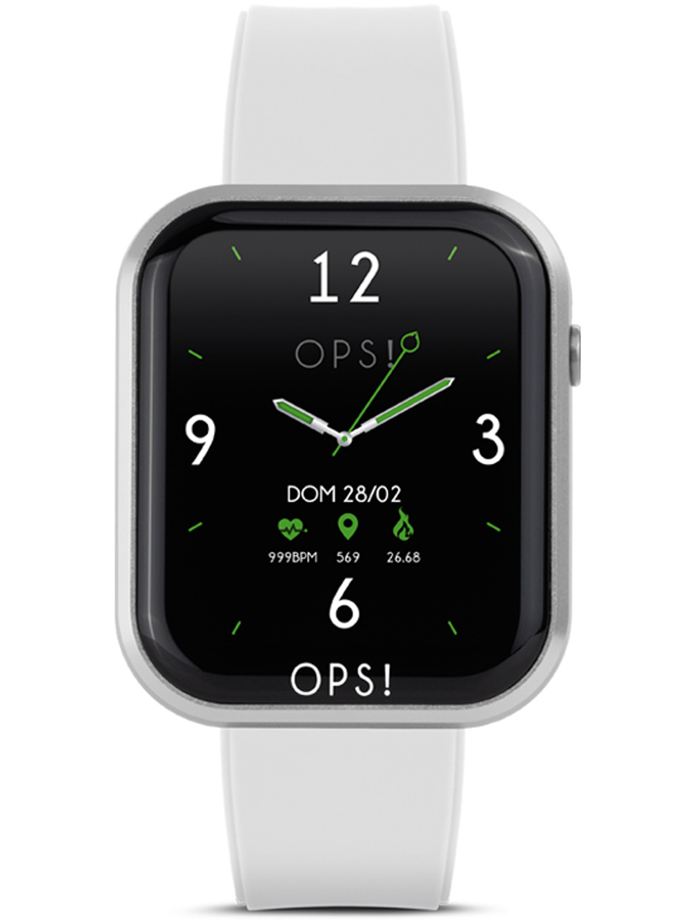 8056999585402 - OPS!SMART OPSSW-12 Call Smartwatch Unisex Uhr 38mm