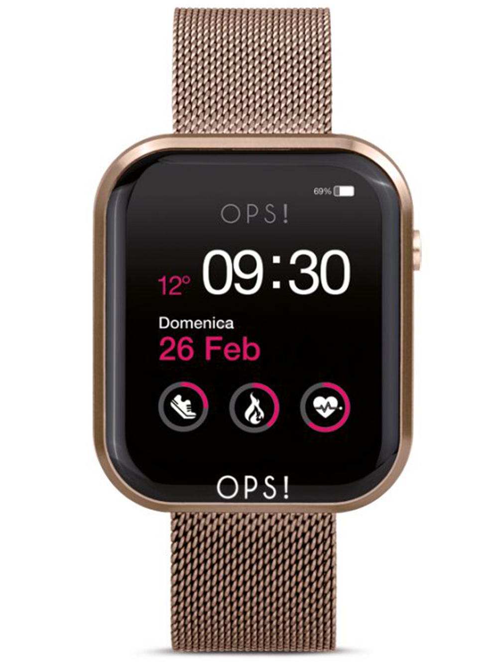 8056999588335 - OPS!SMART OPSSW-17 Call Unisex Uhr Smartwatch 38mm