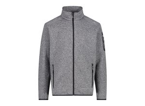 8057153780305 - Herren Strick Fleece Jacke (Größe 4XL blau)