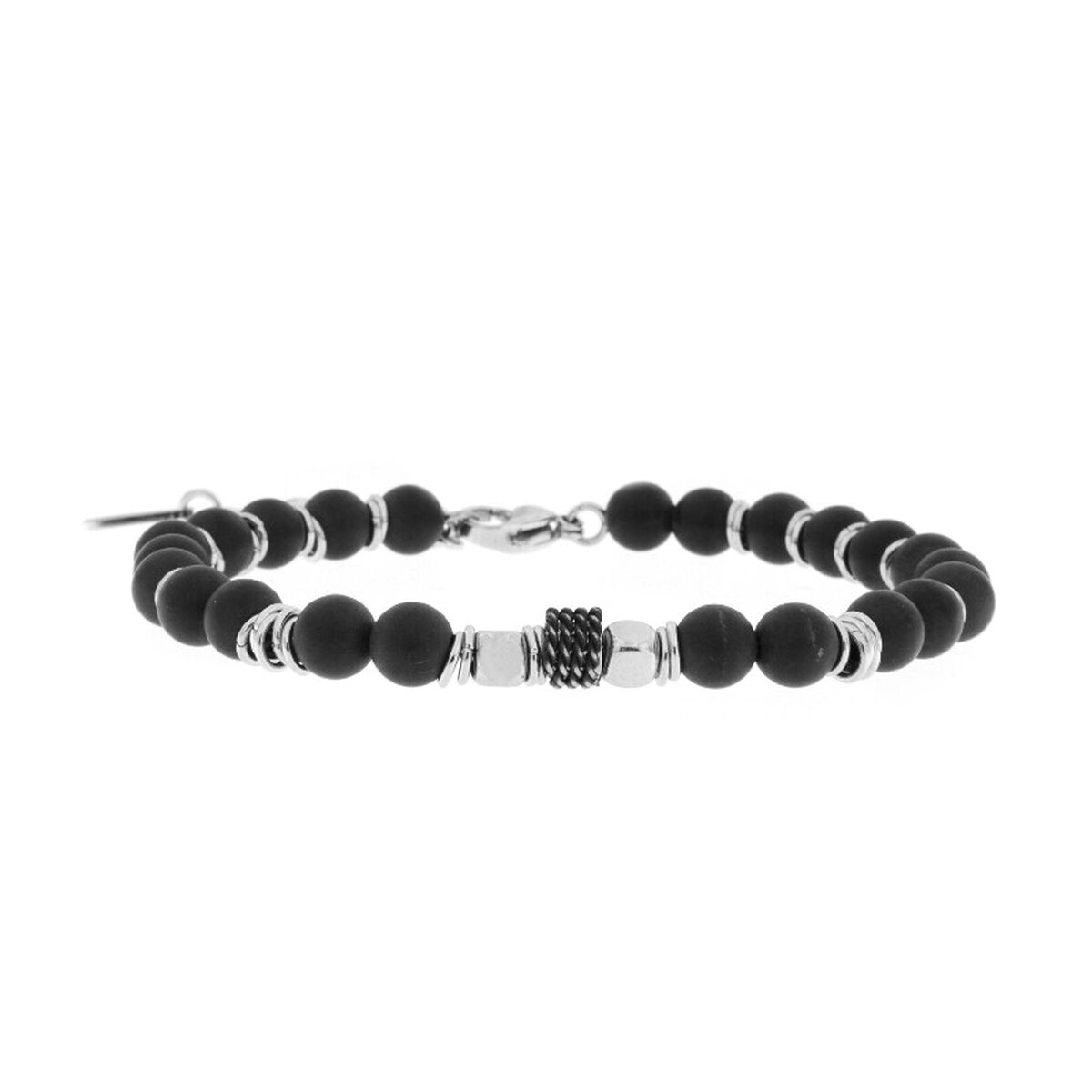 8057190241692 - Herrenarmreif MLJ106 Schwarz 8057190241692 - Herrenarmreif MLJ106 Schwarz