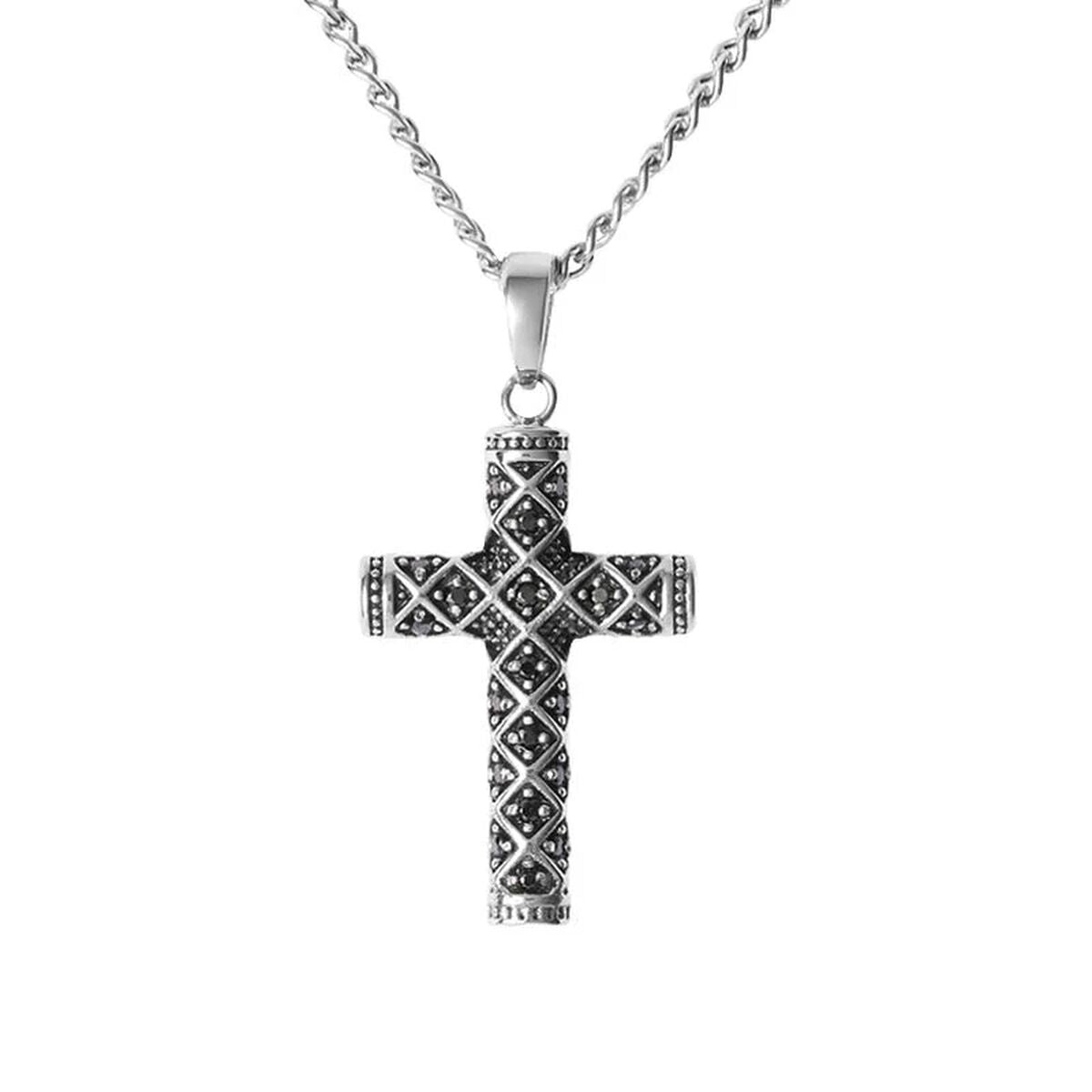 8057191166499 - Herrenhalsband 1688080 Kreuz