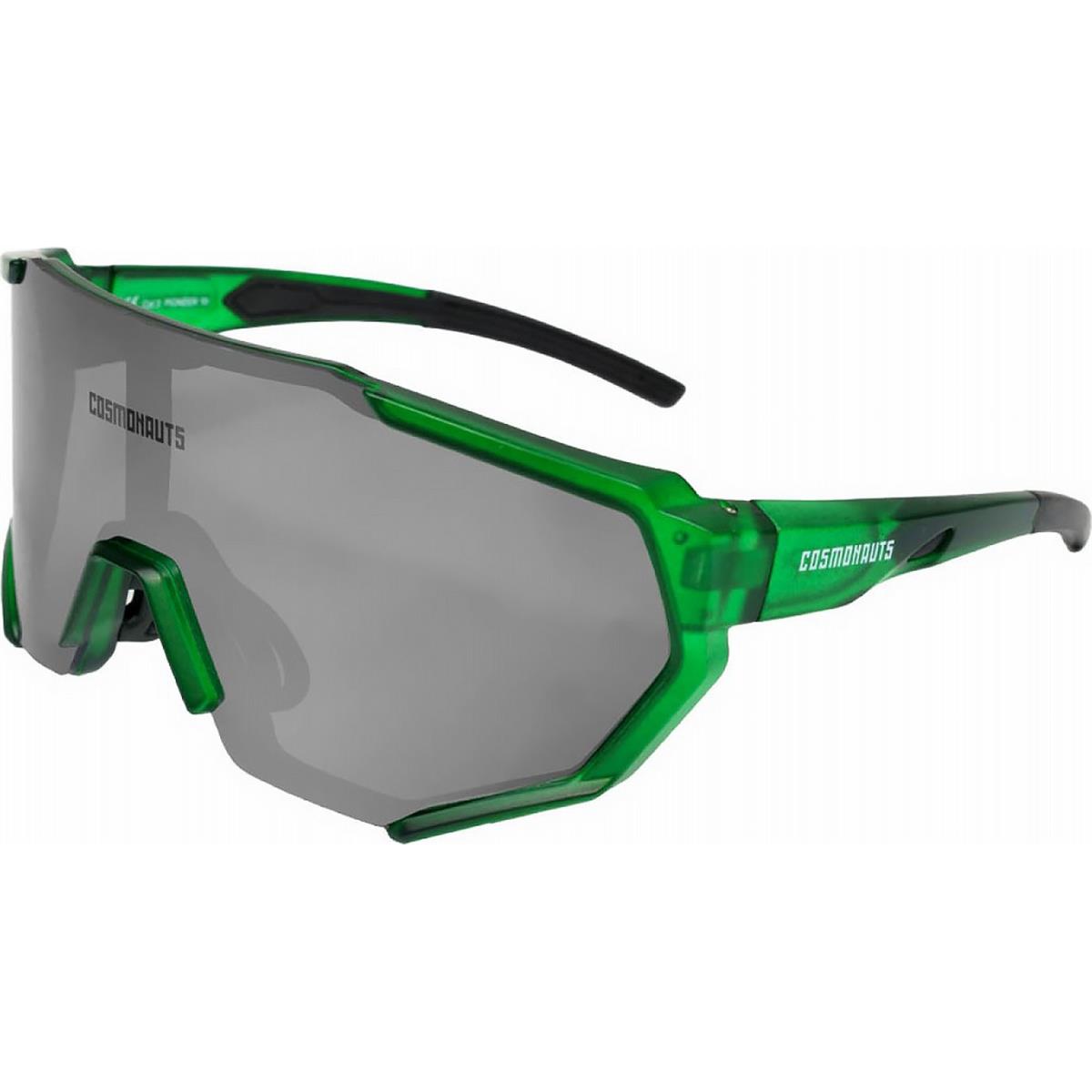 8057506800360 - Pioneer 10 Erredi Fahrradbrille Transparent Grün aus TR90 Grilamid 8057506800360 - Pioneer 10 Erredi Fahrradbrille Transparent Grün aus TR90 Grilamid